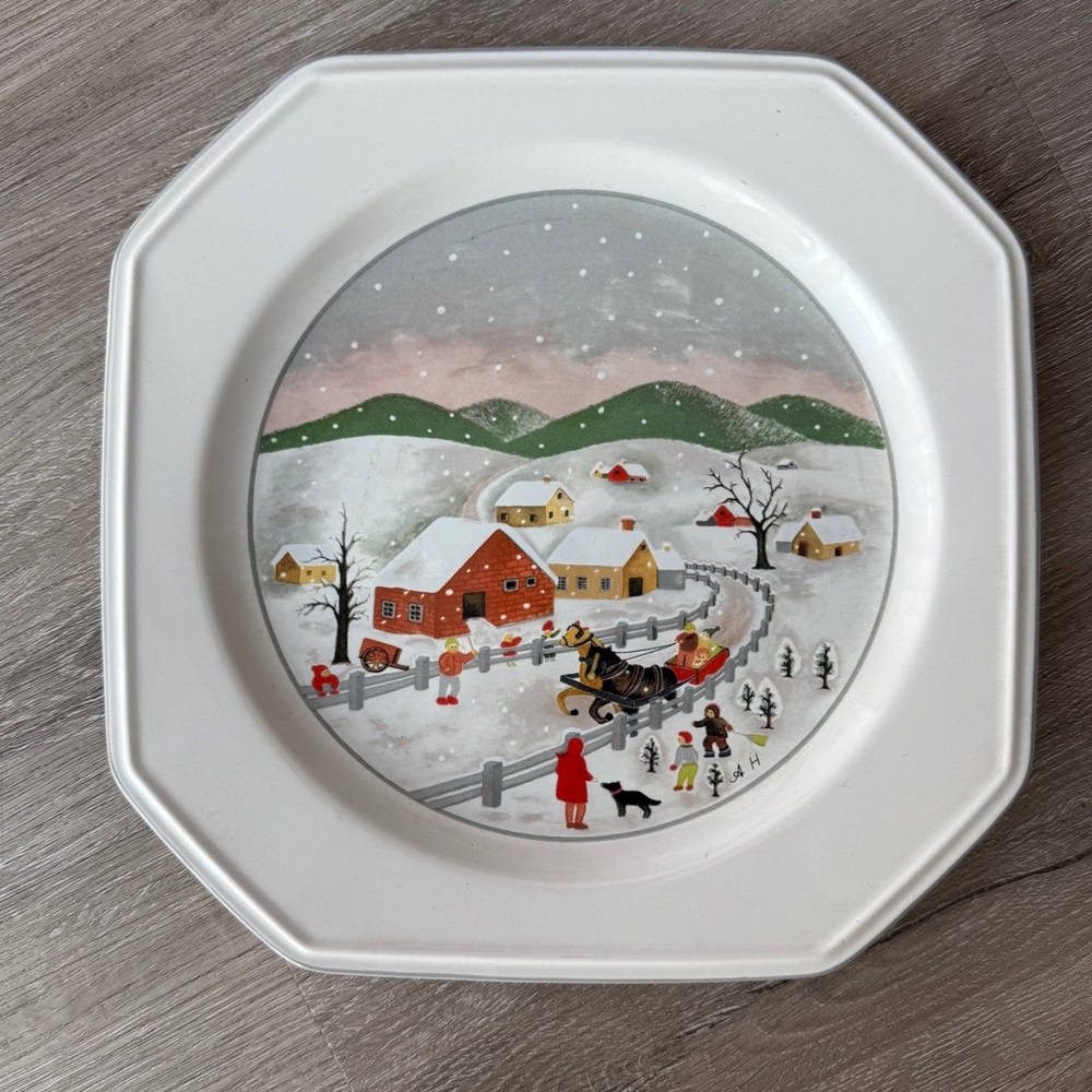 Mikasa "Songs of the Four Seasons" dinner/serving plate